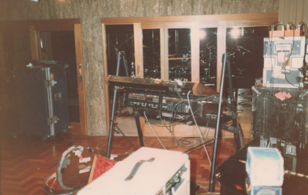 InXs Band set up to record The Swing Album Paradise