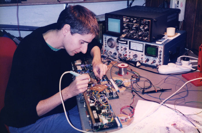 Paradise Technitian Steven Wilson 2 (Responsible for much Studio built electronics)